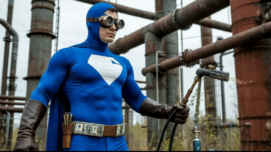 Изображение сгенерировано ИИ (Метановый мститель)