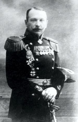 Командир линейного корабля «Севастополь» капитан 1 ранга Анатолий Иванович Бестужев-Рюмин