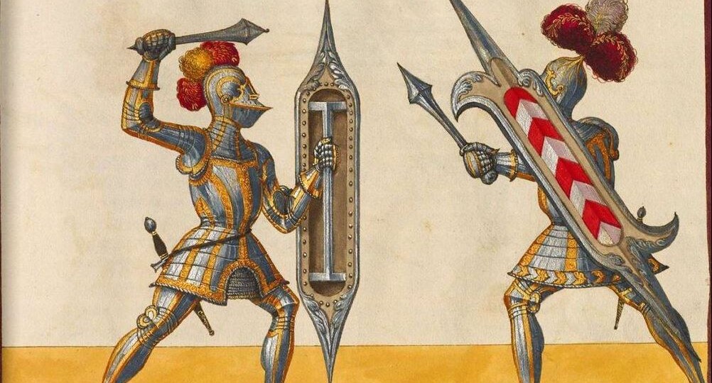История оружия. Куртуазно бить по голове благородного рыцаря.