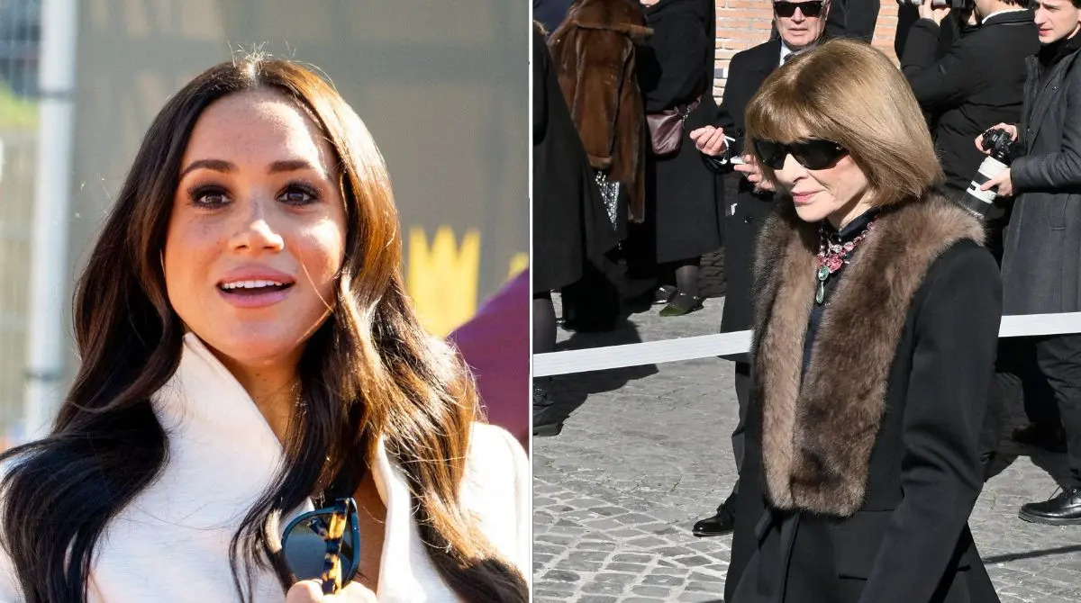 Меган Маркл пыталась прорваться на похороны Валентино. 