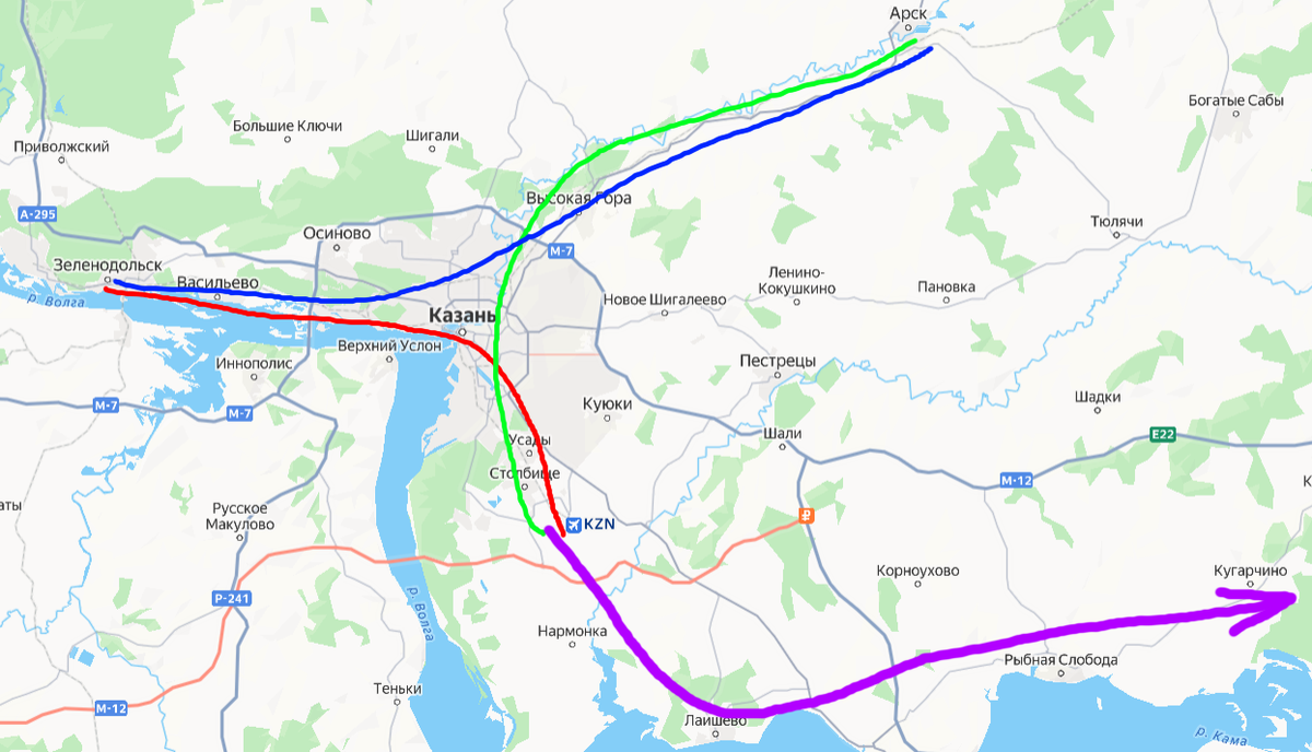Три базовых диаметра и развитие линии в сторону Набережночелнинской агломерации