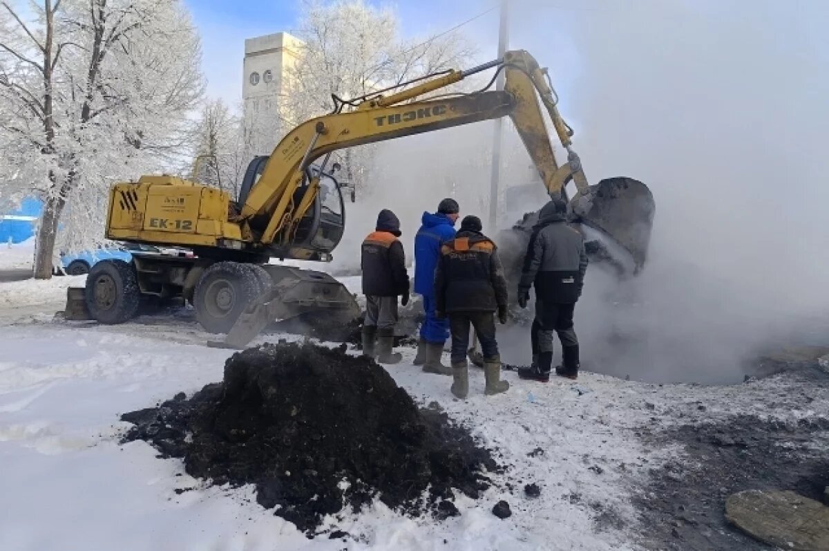    В Ульяновске дома, оставшиеся без тепла и ГВС, запитали по резервной схеме
