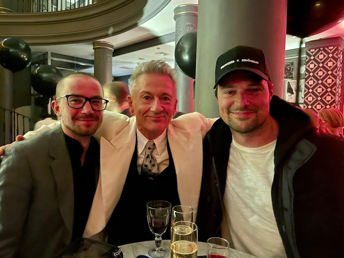    Александр Петров, Олег Меньшиков и Данил Козловский