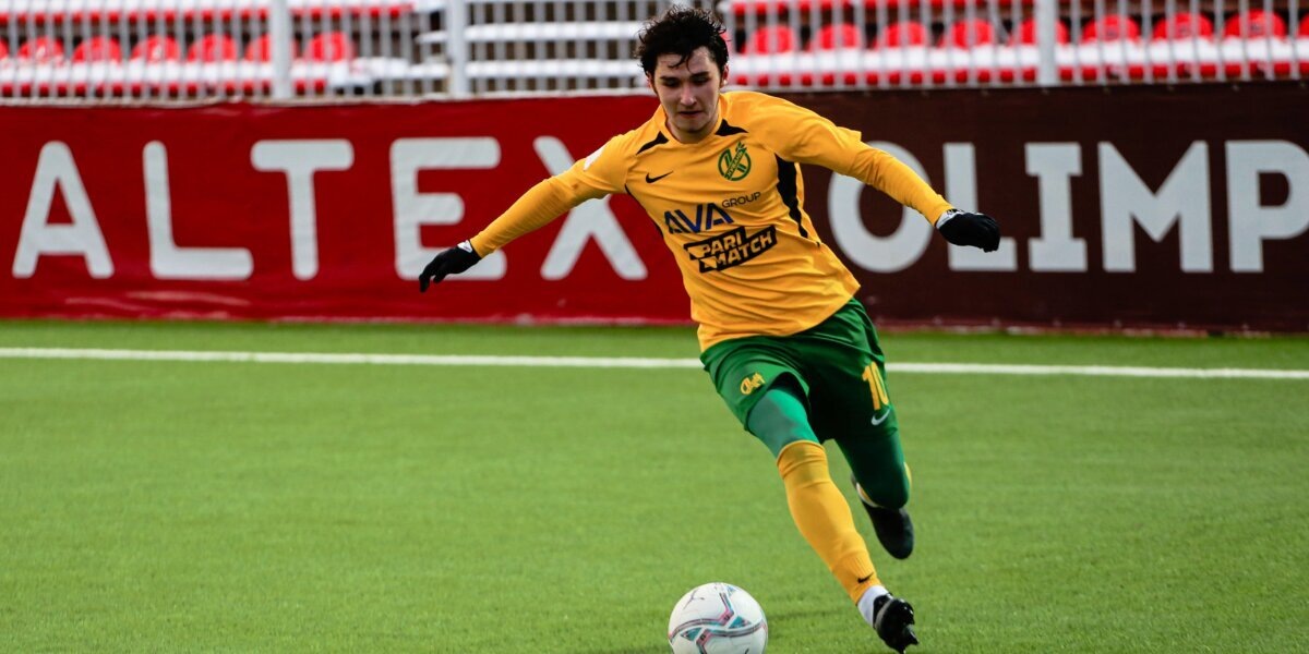 Нури Абдоков в футболке "Кубани" (Краснодар)