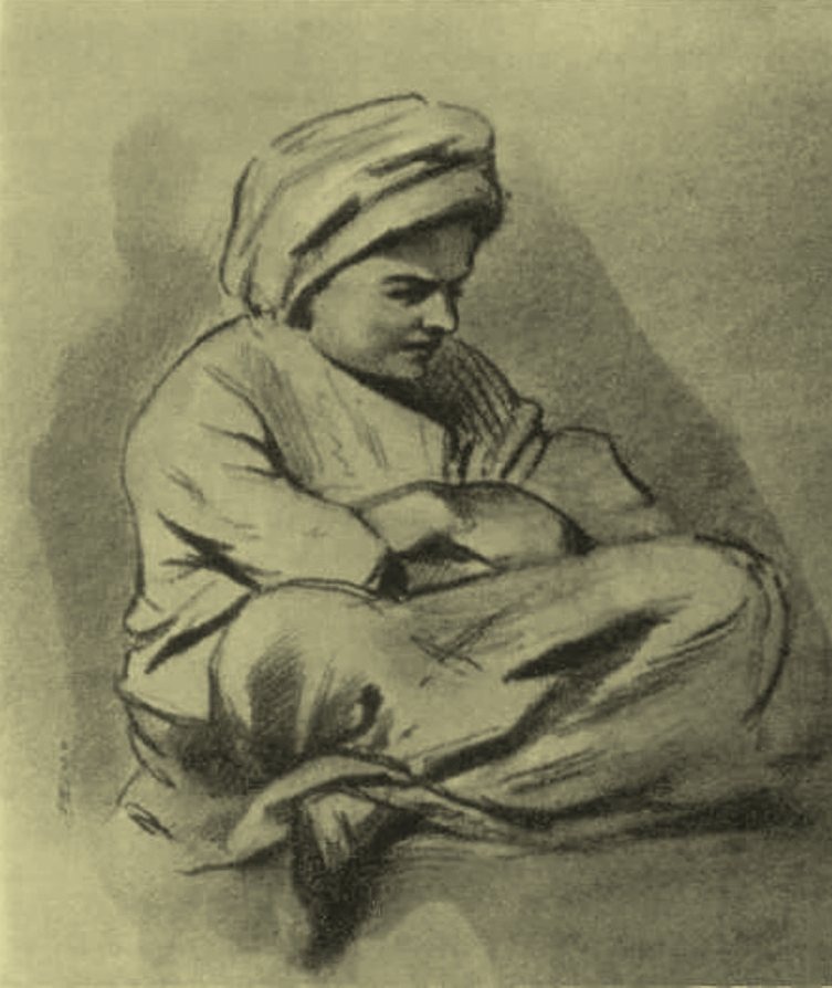 Мать - пленная турчанка.