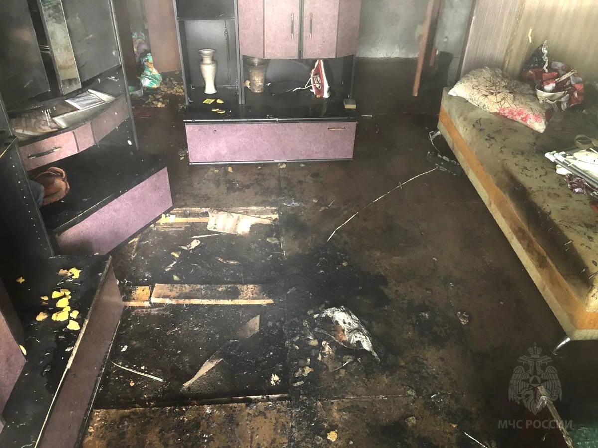    Семь человек спасли при пожаре в многоэтажке в Уфе