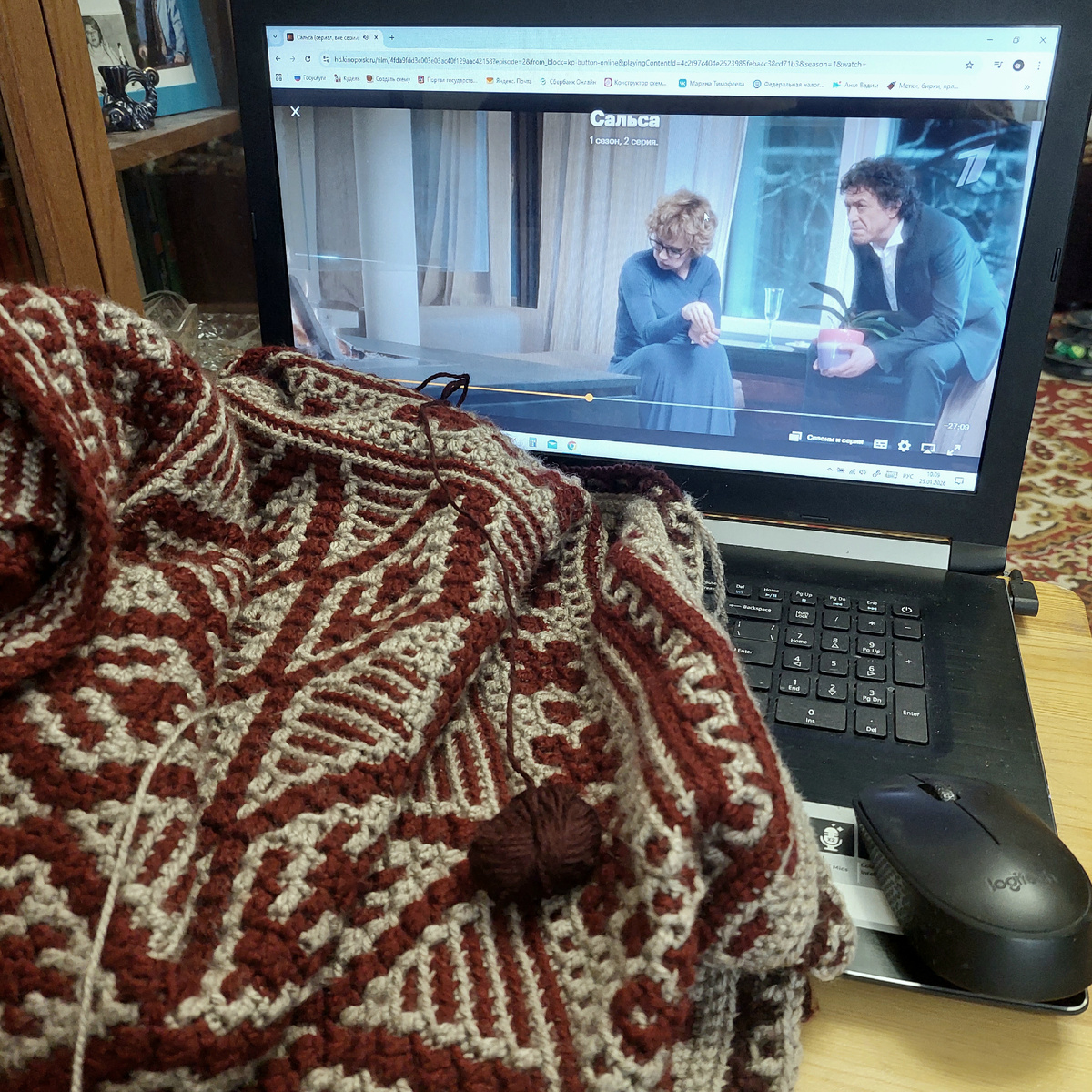 Вяжу под "Сальсу".