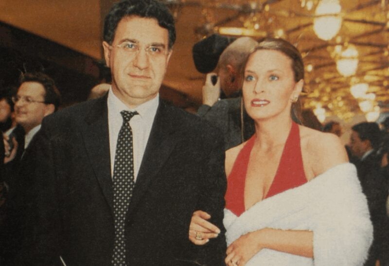    Марина Могилевская и Александр Акопов в период их совместной жизни.