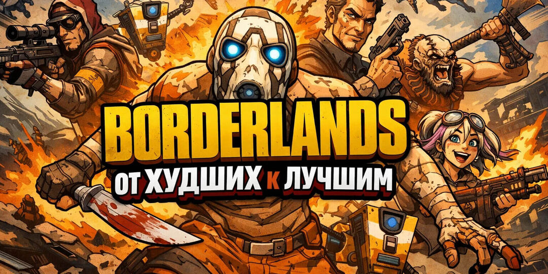 Все игры Borderlands от худших к лучшим