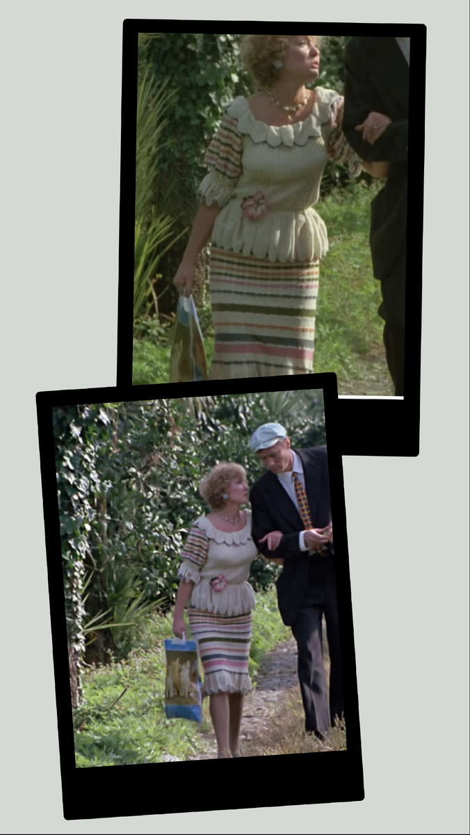 Вязанный комплект 