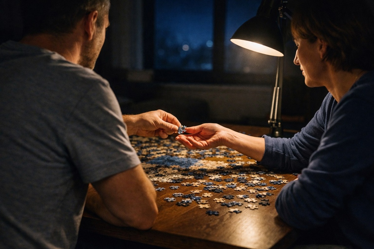  Собирать общее целое из тысячи мелких деталей, быть рядом и слышать друг друга даже в молчании - это и есть быть близкими.