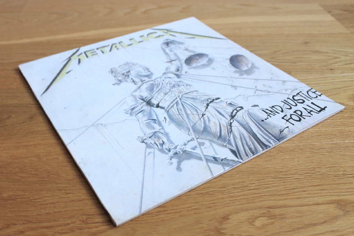 «...And Justice For All» ⚖️ Оригинальный винил Metallica 1988