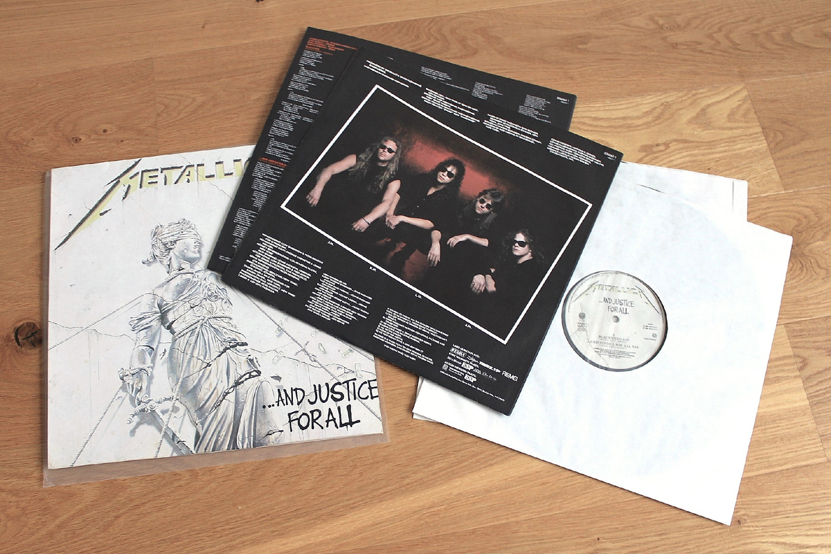 Metallica – ...And Justice For All / Vertigo – 836062-1 / Europe 1988