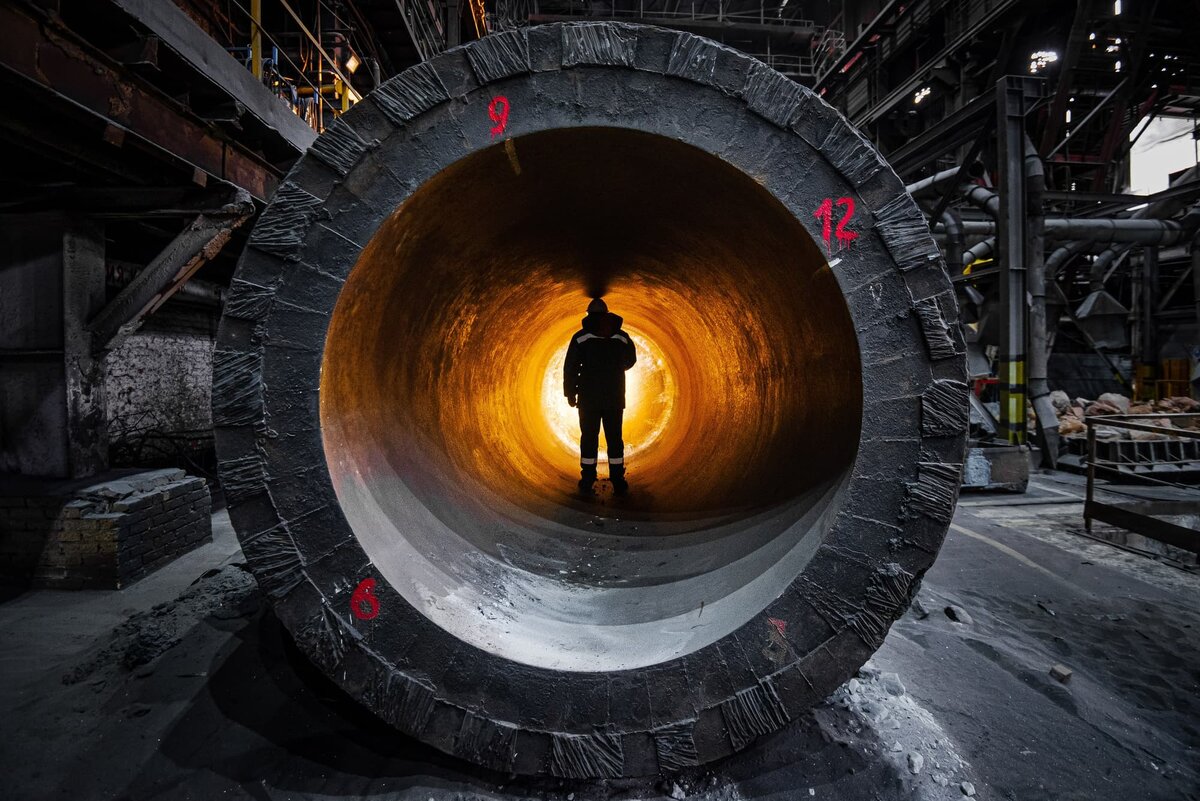   Заготовка корпуса ядерного контейнера