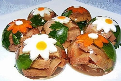 заливное из свинины