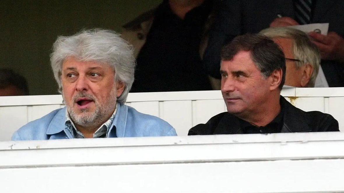    Вячеслав Добрынин и Анатолий Бышовец.Алексей Иванов архив «СЭ»