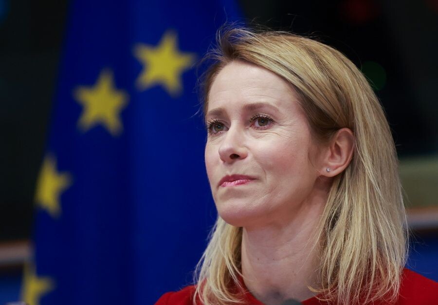    Глава дипломатии ЕС Кая Каллас / Источник: © OLIVIER HOSLET/EPA/ТАСС