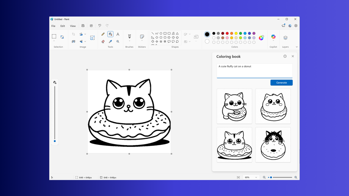    Обновление в Paint