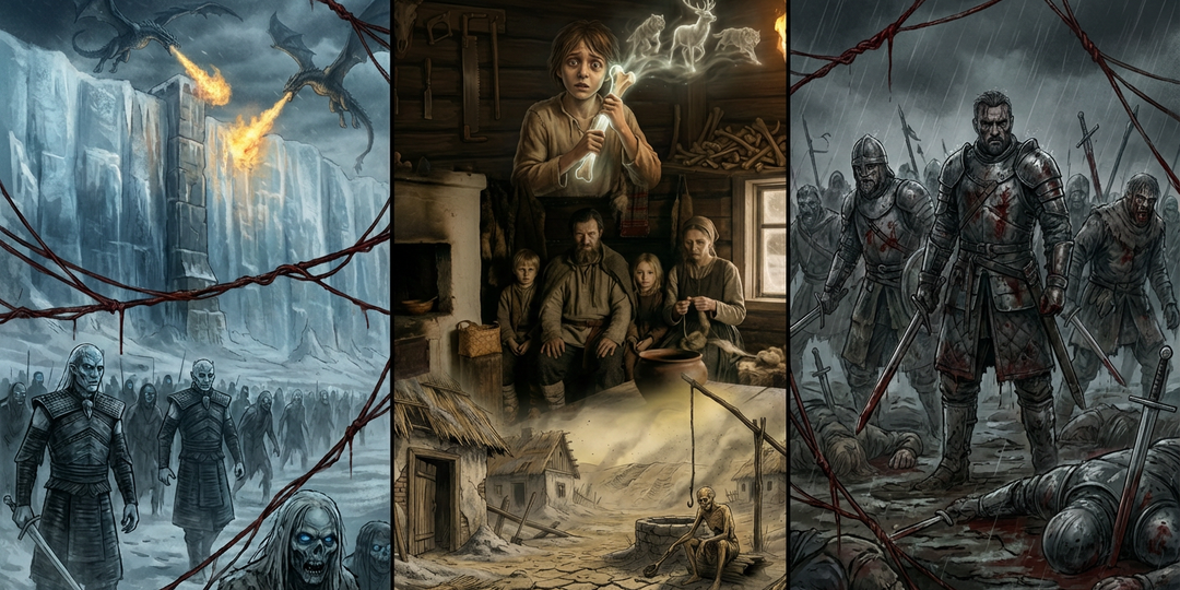 Славянский гримдарк без цинизма: мои книги против Мартина и Аберкромби.