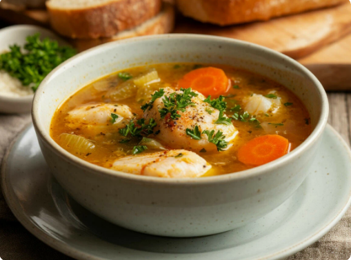 Классическая рыбная солянка: пошаговый рецепт