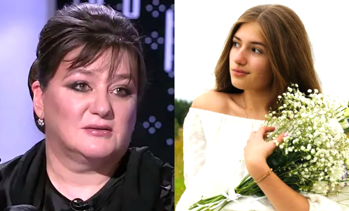 на фото Анастасия Мельникова с дочкой Марией