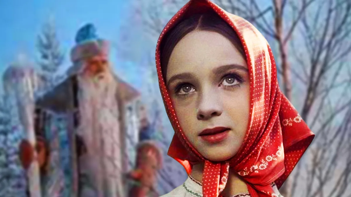 Кадр из фильма  «Морозко»