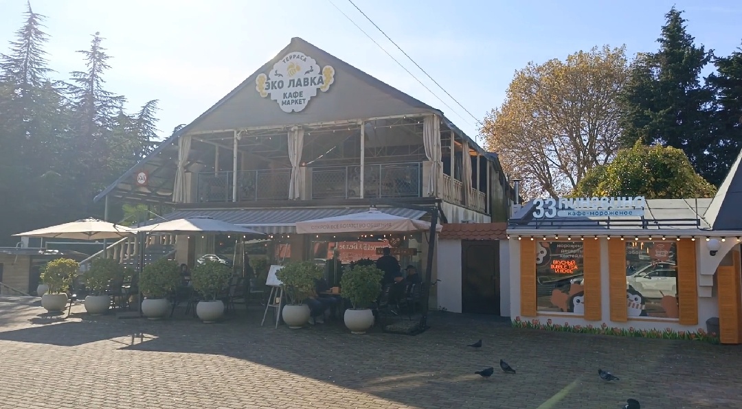 Пример точки питания - кафе «Эко лавка»