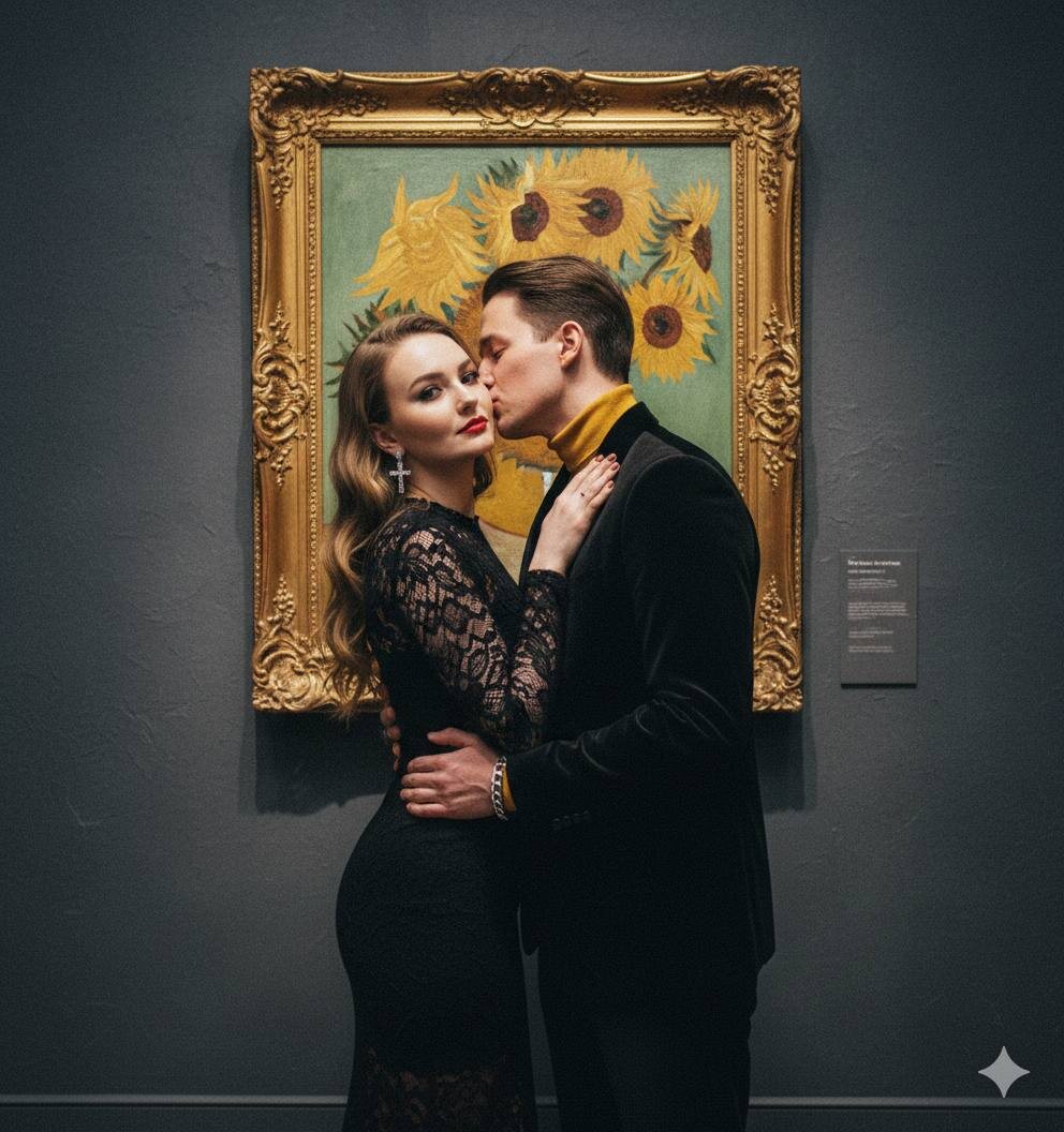 Промты для ИИ фотосессии пары