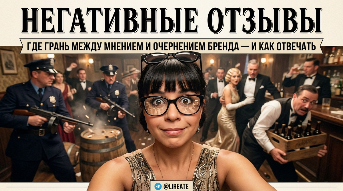    Обсуждение граней между мнением и очернением бренда Лирейт