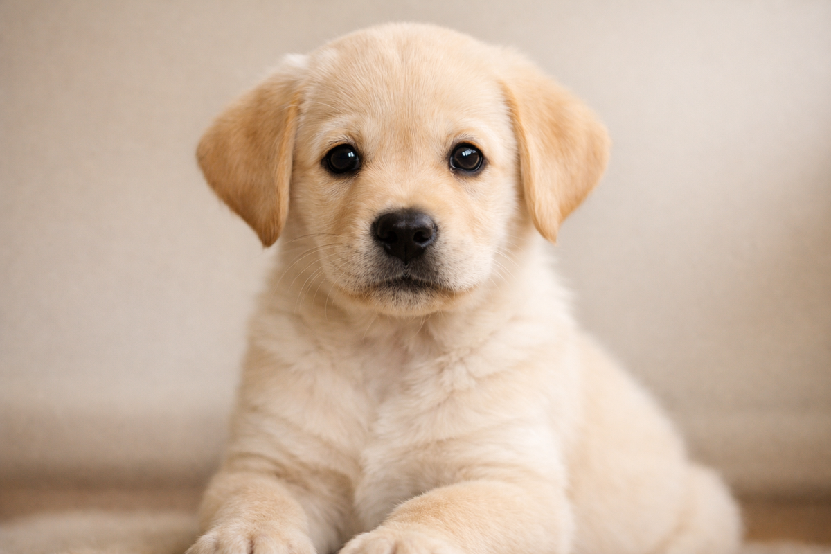 Щенок лабрадора-ретривера