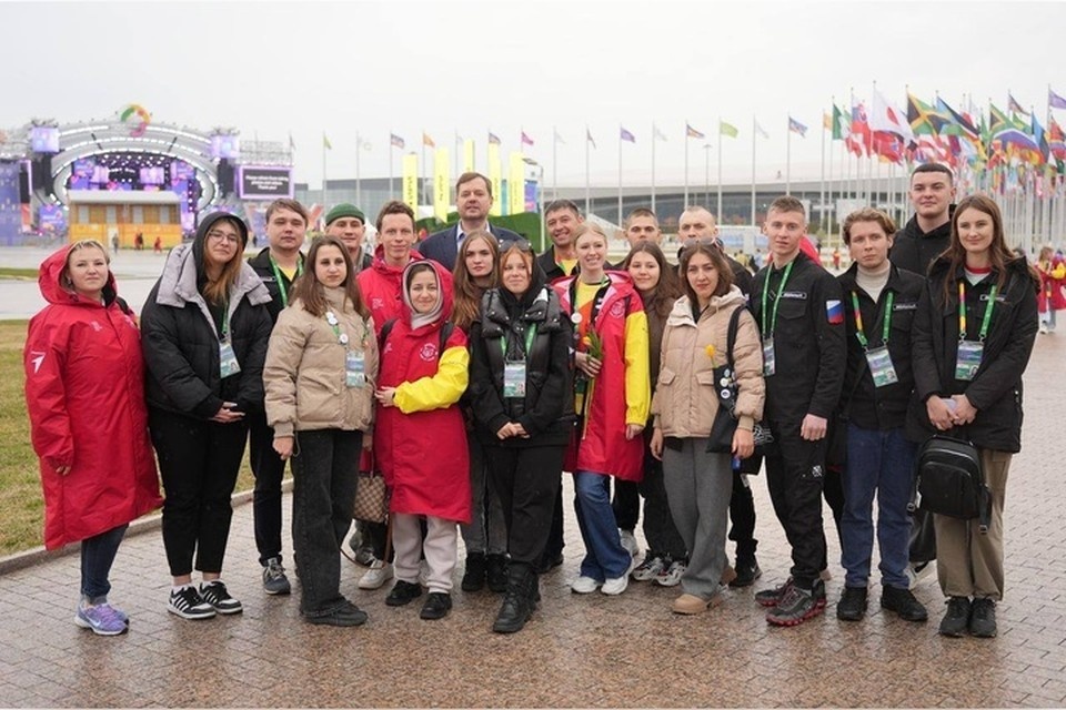    Татьянин день отмечают запорожские студенты. Фото: тг-канал Евгения Балицкого