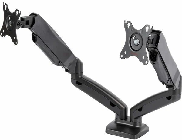 Приветствую вас, уважаемые читатели! Если на вашем столе живут два монитора, а места для кружки кофе уже не осталось — вы не одни. Мир давно сошёлся во мнении, что два экрана — это productivity-стандарт для работы, учёбы или игр. Но штатные подставки съедают драгоценные сантиметры и дико бесят своим видом.

Сегодня под прицелом -частый гость в рекомендациях и корзинах: настольный кронштейн для двух мониторов ArmMedia LCD-T22. Я тщательно его изучил, собрал отзывы и готов вынести вердикт: кому он станет палочкой-выручалочкой, а кому лучше пройти мимо.