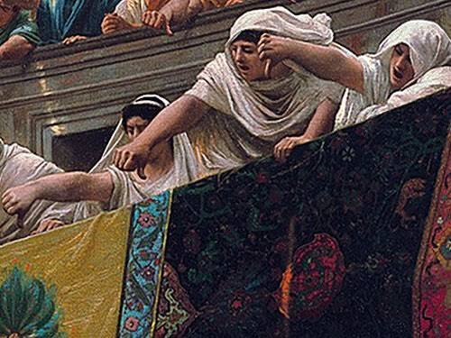 «Pollice Verso»(1872) // Фрагмент картины художника Жана-Леона Жерома  // sciencedaily.com