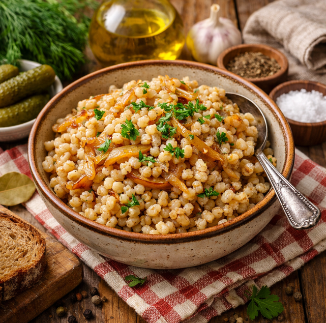Перловка с луком без мяса рецепты от Дарики