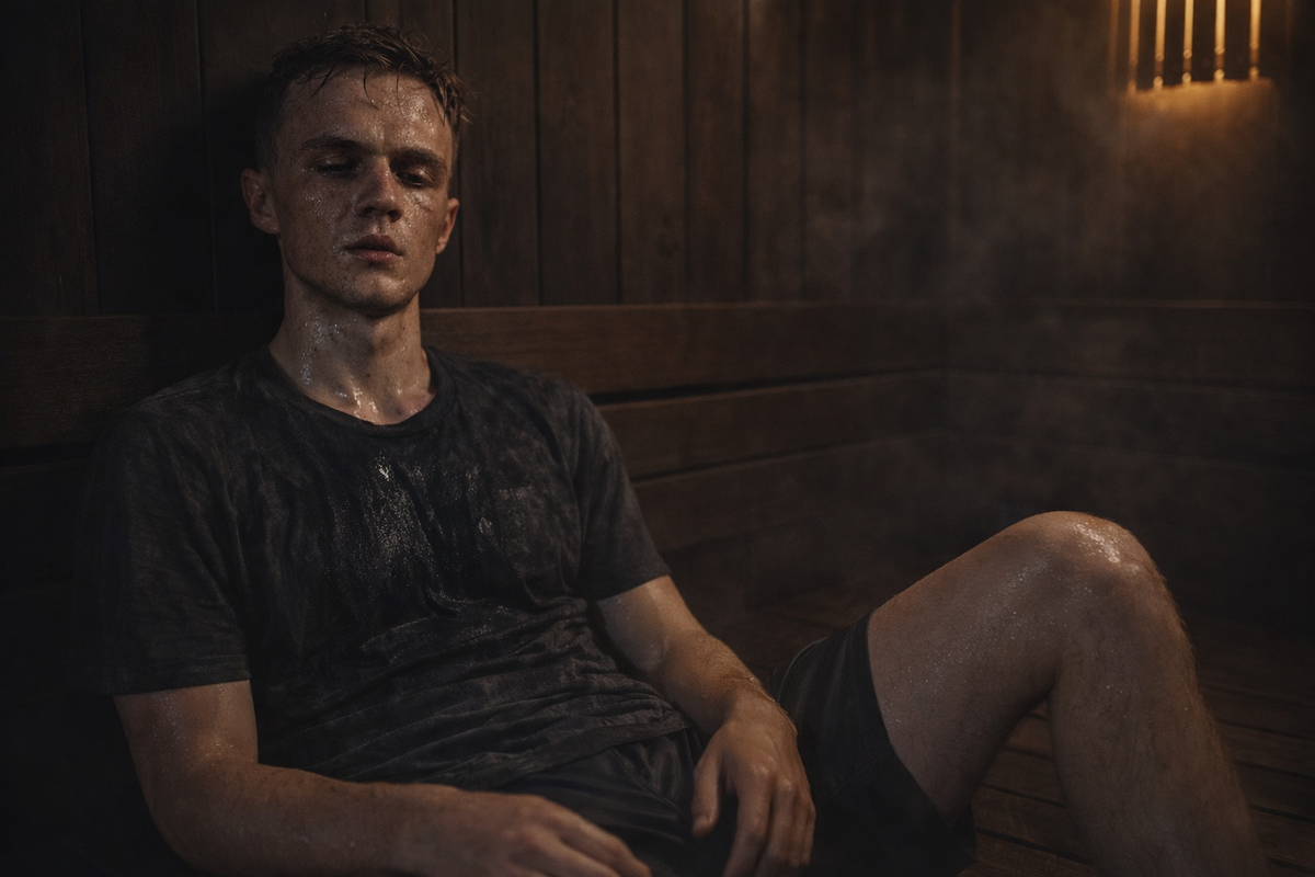 Сгонка веса перед каждыми соревнованиями в сауне — норма для спортсменов.