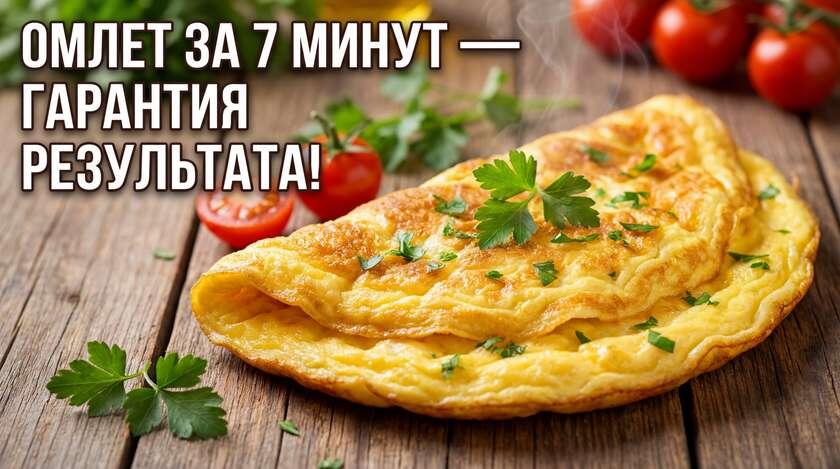 Омлет за 7 мин: алгоритм без ошибок