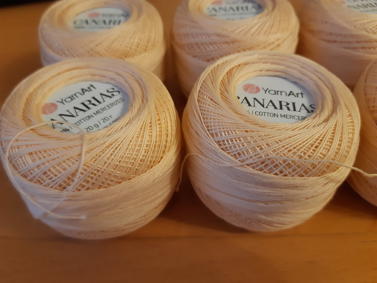 203 метра в каждом мотке