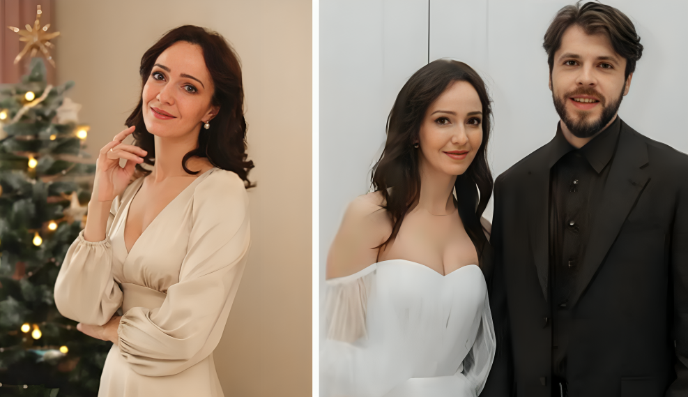 Валерия с мужем