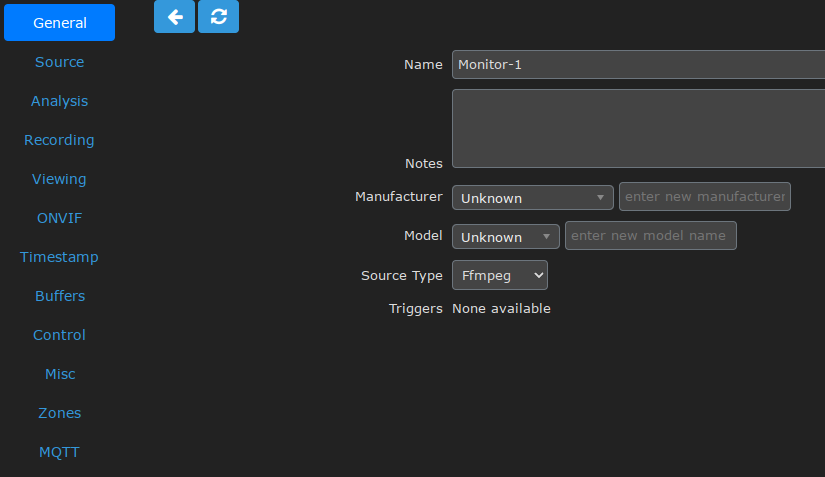 Тут можно выбрать модель камеры, но моей нет
