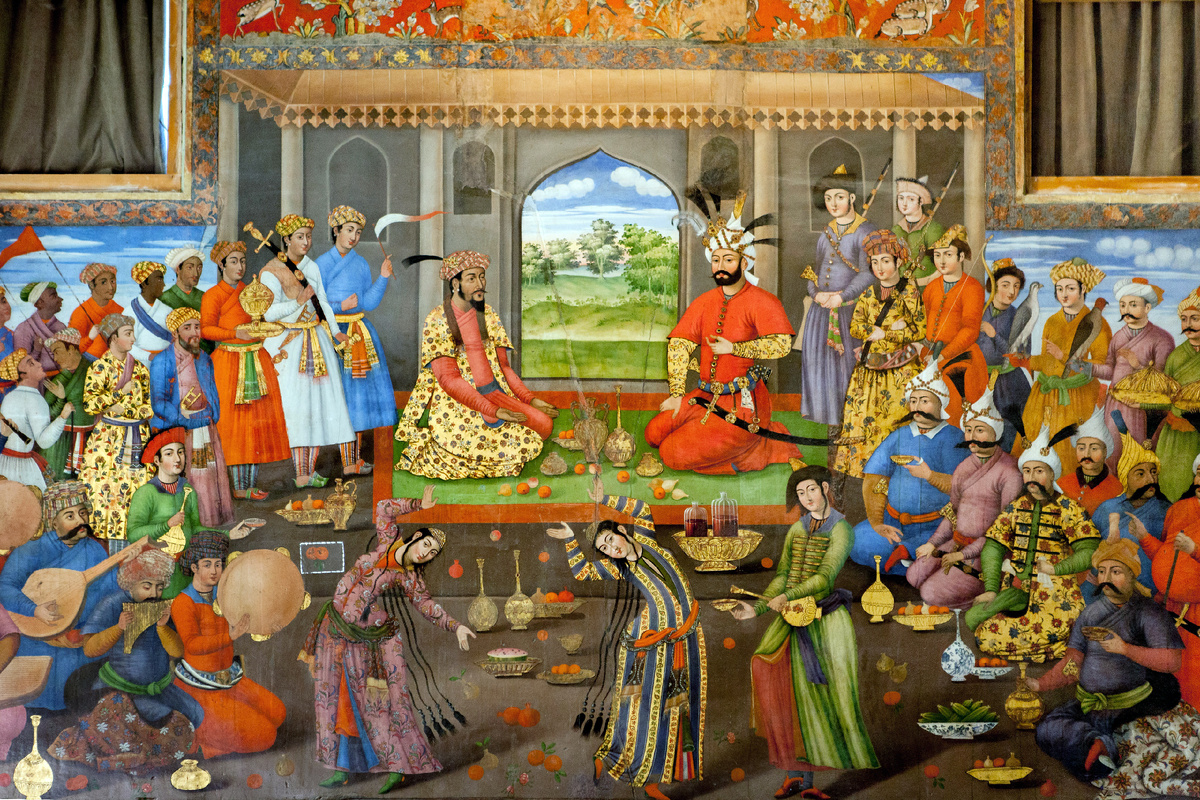 Дворец Сефевидской державы 17 века.