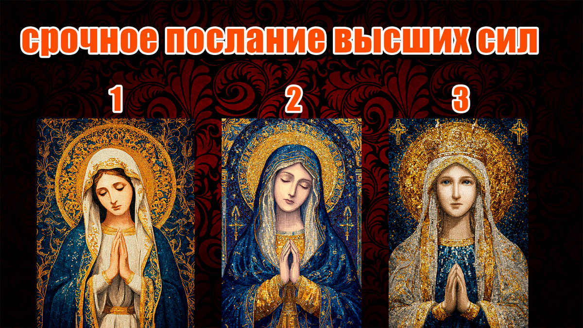 Срочное послание Высших Сил с предупреждением и знаками удачи! Выберите фреску икону и все узнаете! Дмитрий Петров📷
