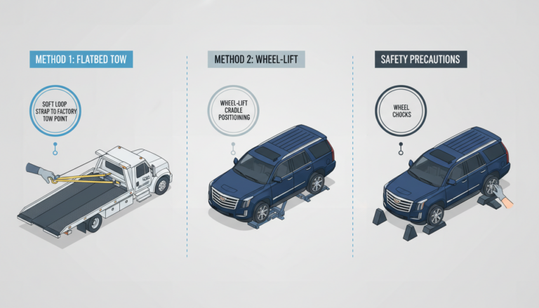    Эвакуатор внедорожник: как не допустить повреждений у Escalade lucky247187Q