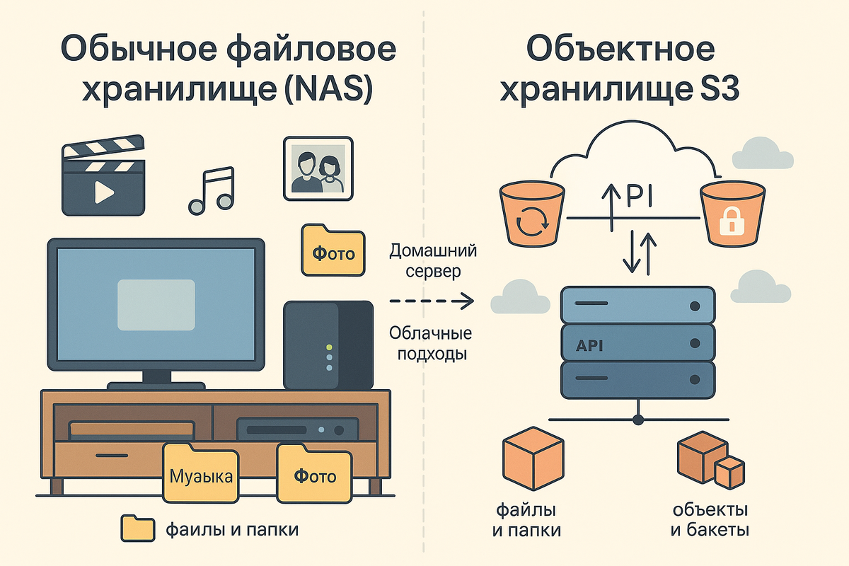 S3‑хранилище дома