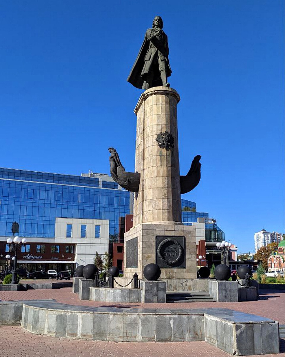 Фото автора. Памятник Петру Великому.