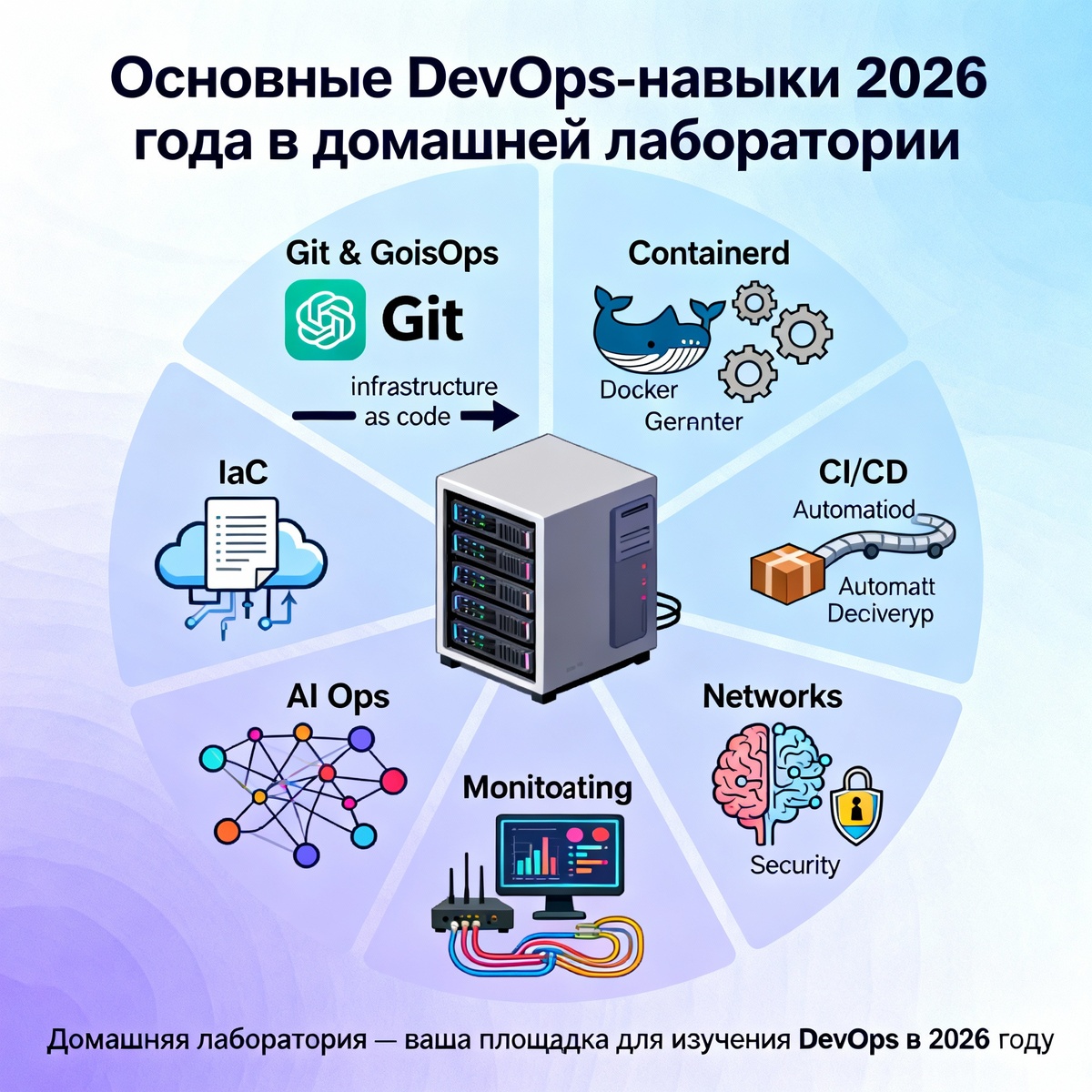 Навыки DevOps в 2026 году, которые можно освоить в домашней лаборатории