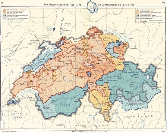 Швейцарские горцы ничем не отличались от других горцев. Географический детерминизм в действии
