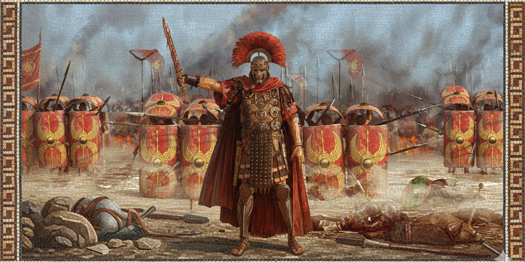 Лучший способ победить римский легион в античности не был секретом. Античная монета с Марсом