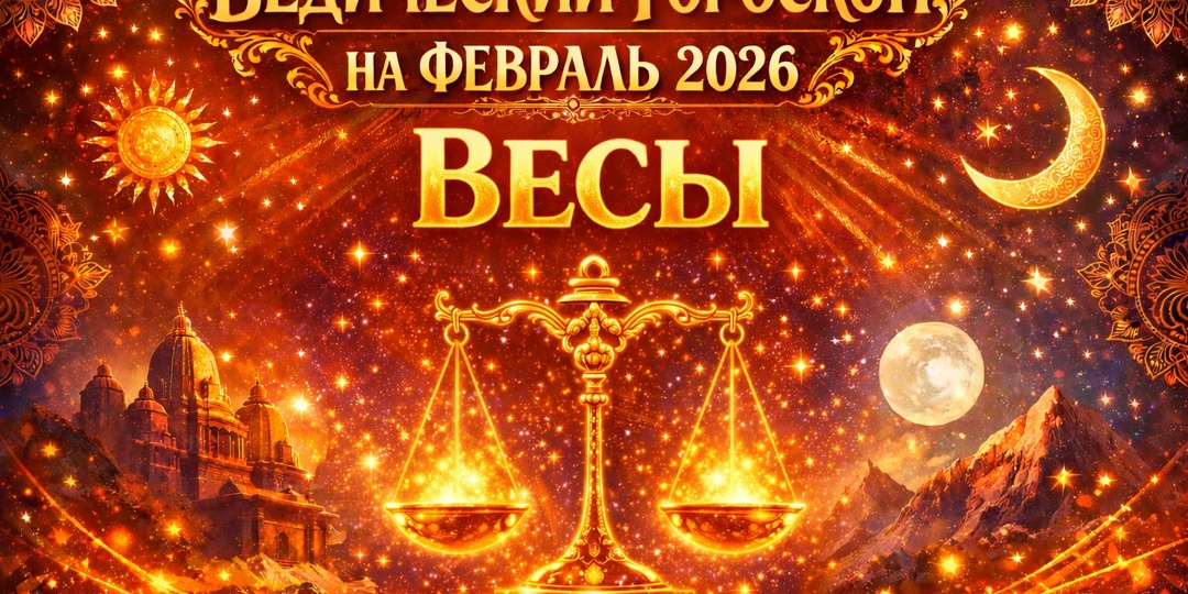 ♎ ВЕСЫ ФЕВРАЛЬ 2026 ДОМ - СЕРДЦЕ - РАДОСТЬ. Ведический гороскоп Подлинный Джйотиш