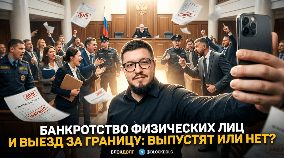    Влияние процедуры банкротства на возможность выезда за пределы страны Максим