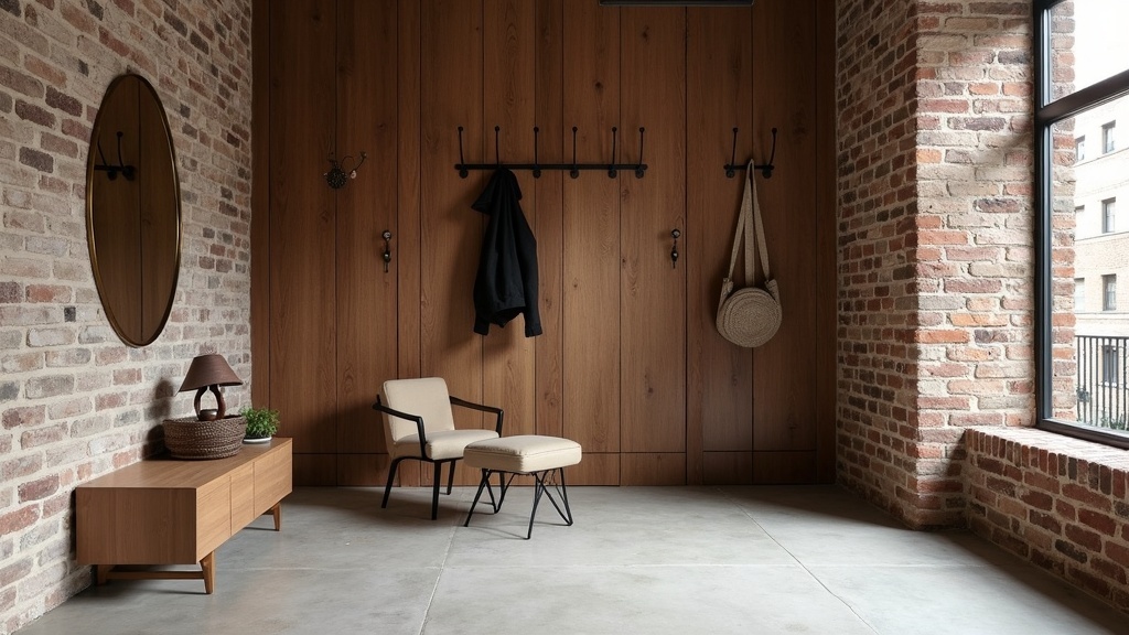    Создайте уникальную атмосферу с прихожей в стиле лофт! Узнайте идеи для оформления, сочетание кирпича и дерева, а также стильные аксессуары. admin